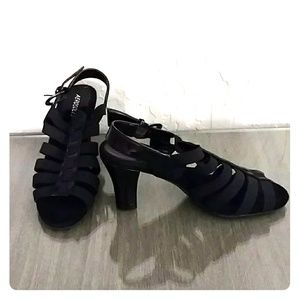 Aerosoles Strappy Heels Patent Leather